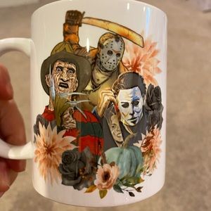 Halloween horror movie mug